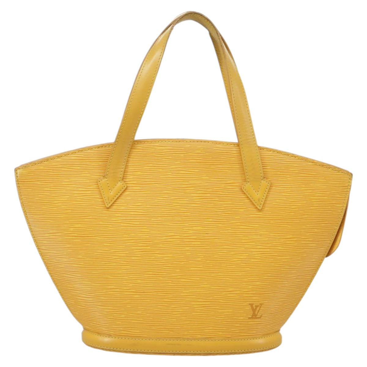 LOUIS VUITTON Epi Saint Jacques Hand Bag Yellow M52279 LV Auth 100508