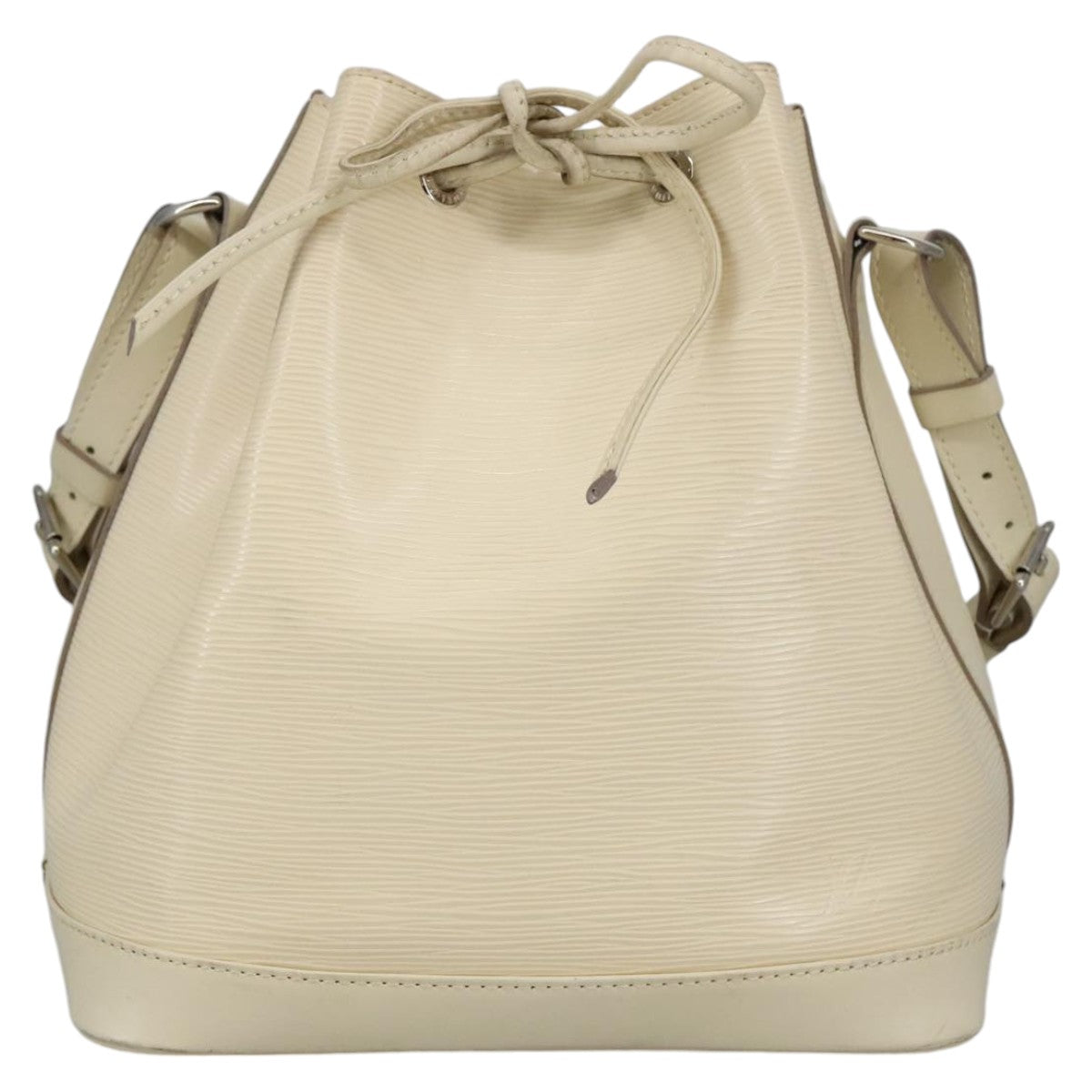 LOUIS VUITTON Epi Petit Noe Shoulder Bag White Yvoire M4084J LV Auth 100513 - 0