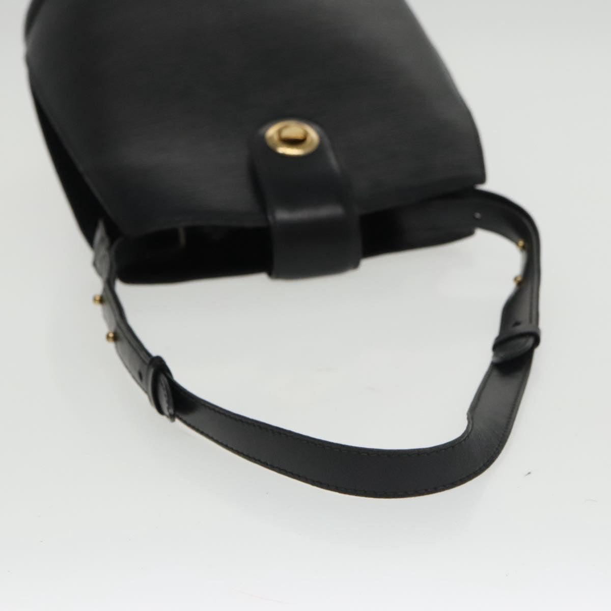 LOUIS VUITTON Epi Cluny Shoulder Bag Black M52252 LV Auth 100514