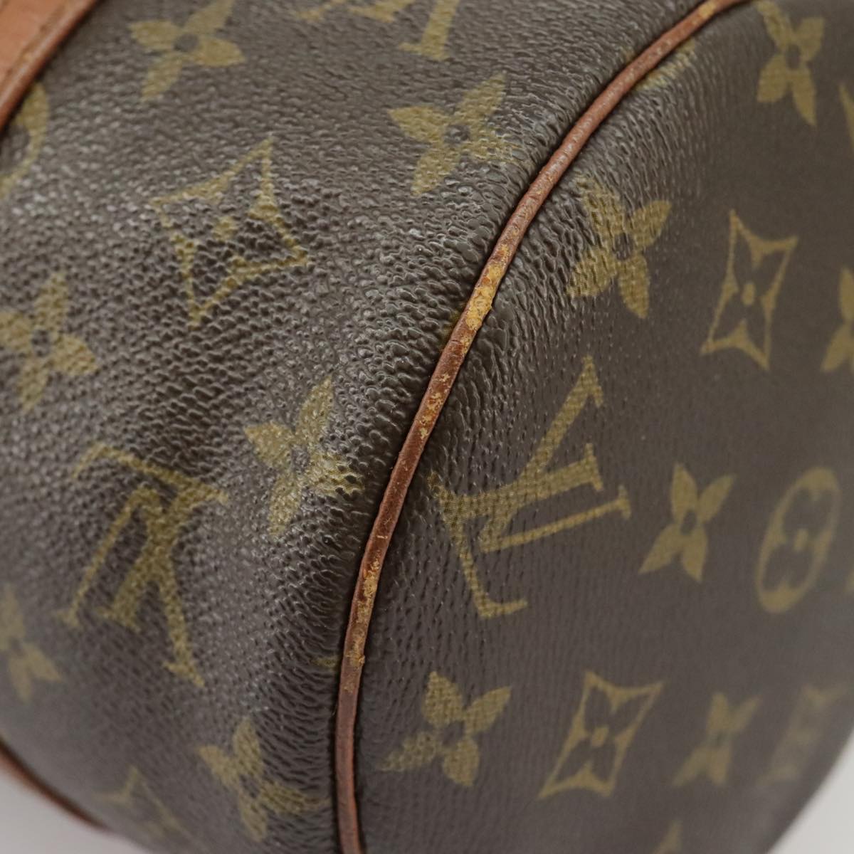 LOUIS VUITTON Monogram Papillon 30 Hand Bag M51385 LV Auth 100515