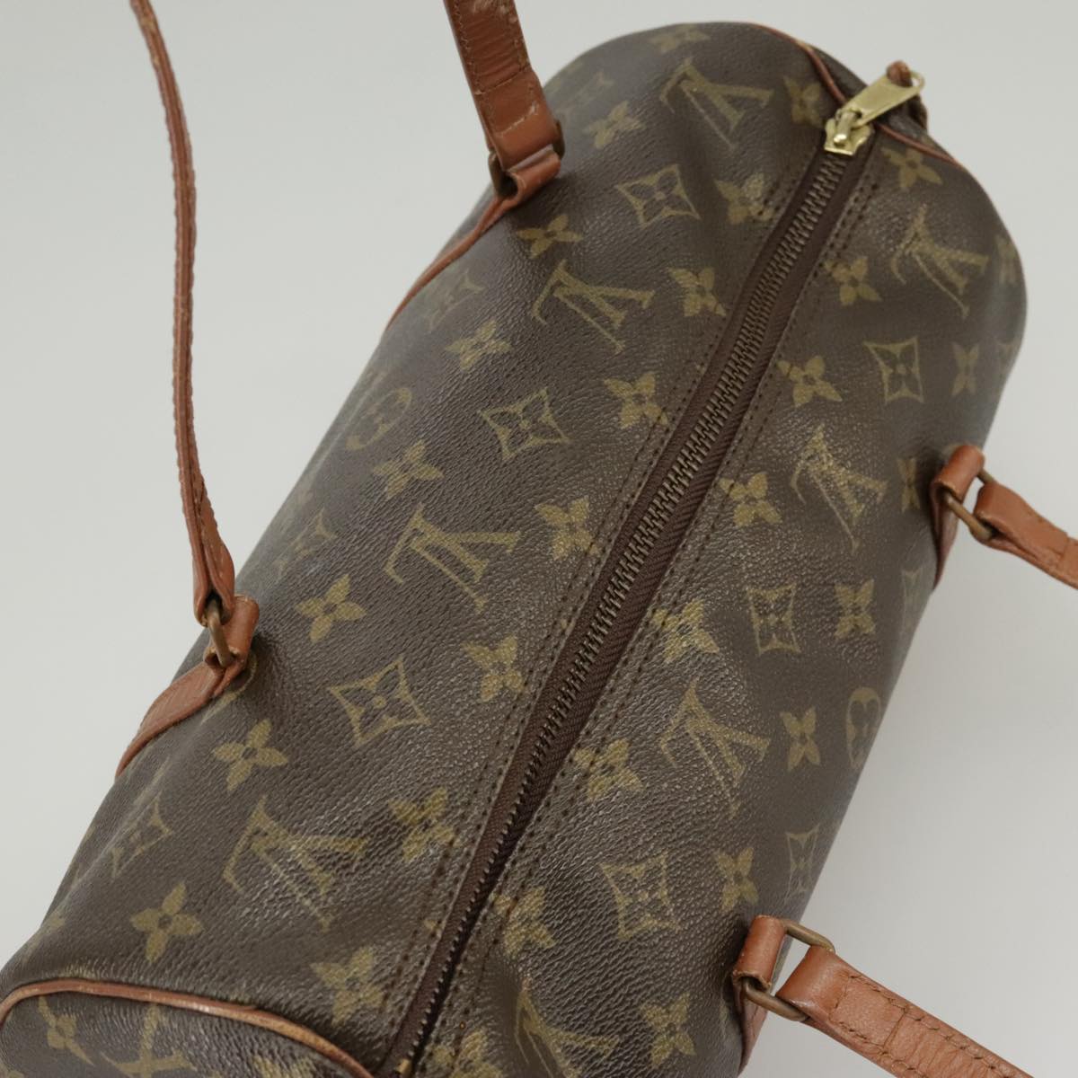 LOUIS VUITTON Monogram Papillon 30 Hand Bag M51385 LV Auth 100515