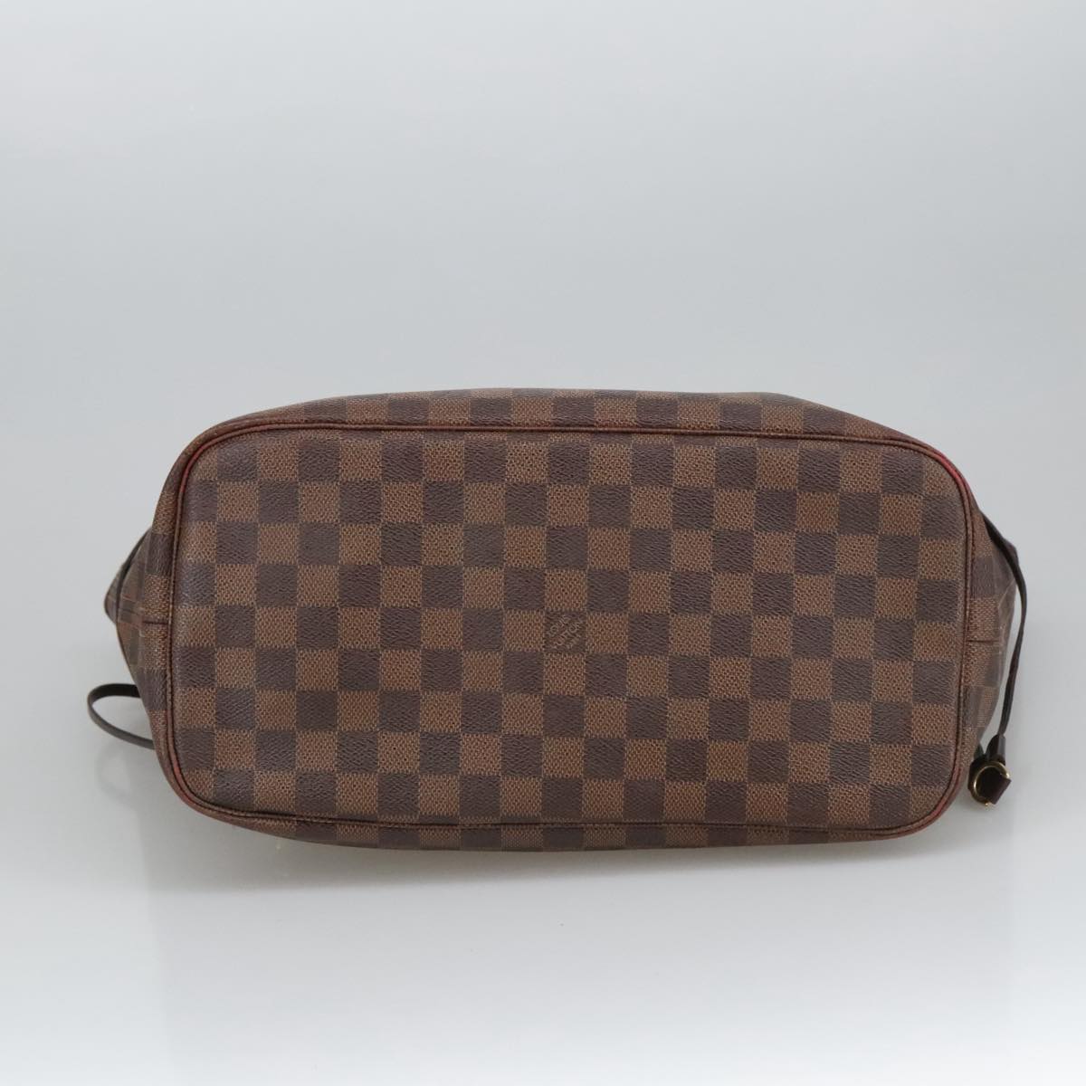 LOUIS VUITTON Damier Ebene Neverfull MM Tote Bag N51105 LV Auth 100517