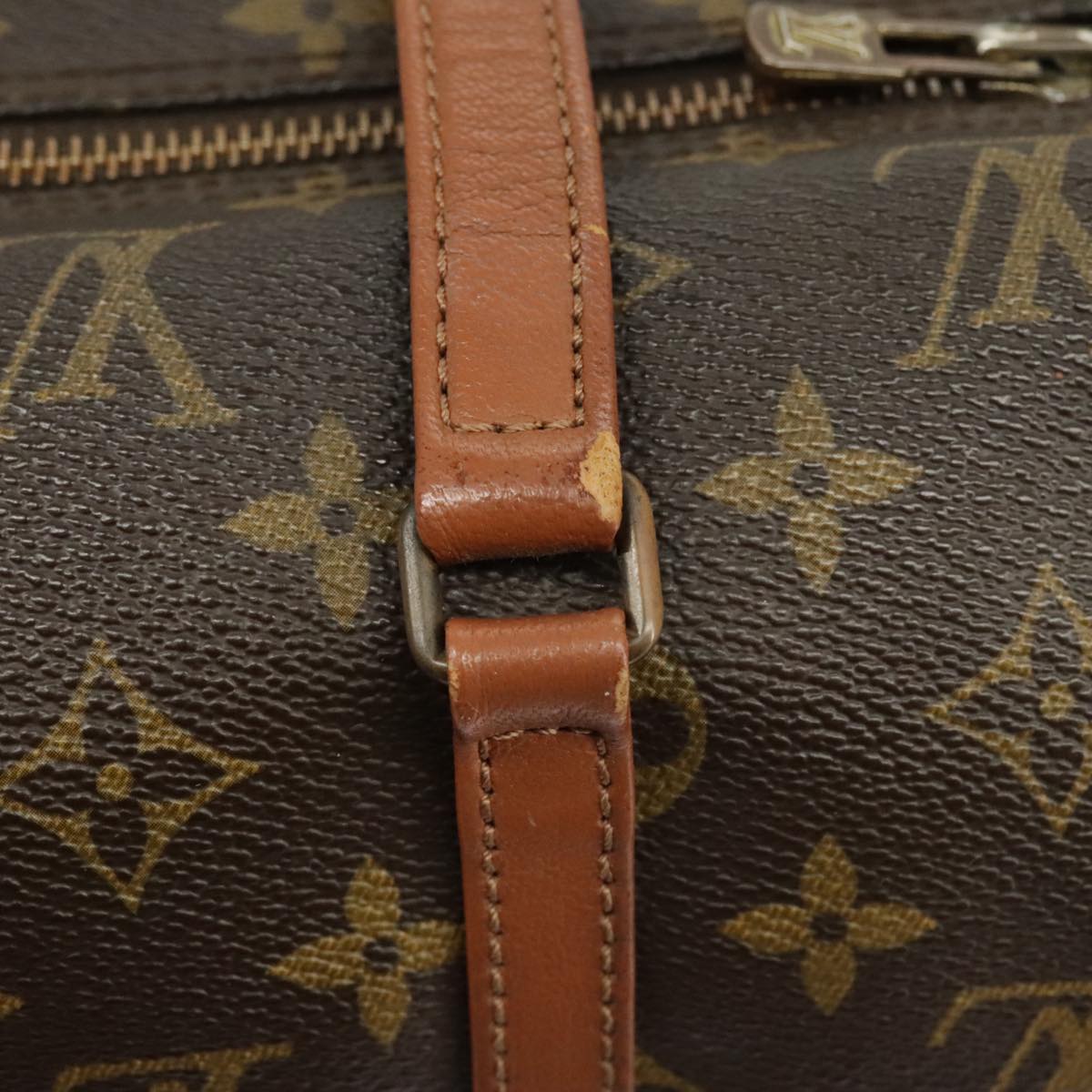 LOUIS VUITTON Monogram Papillon 30 Hand Bag M51385 LV Auth 100526