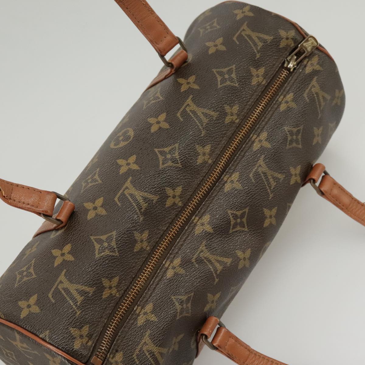 LOUIS VUITTON Monogram Papillon 30 Hand Bag M51385 LV Auth 100526