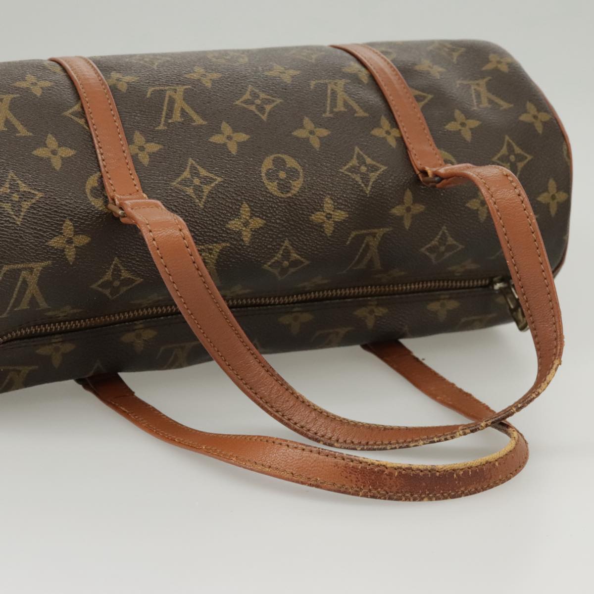 LOUIS VUITTON Monogram Papillon 30 Hand Bag M51385 LV Auth 100526