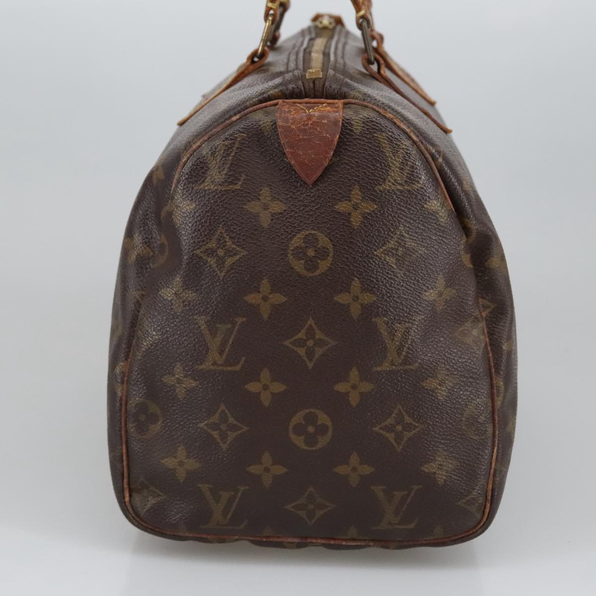 LOUIS VUITTON Monogram Speedy 30 Hand Bag M41526 LV Auth 100527