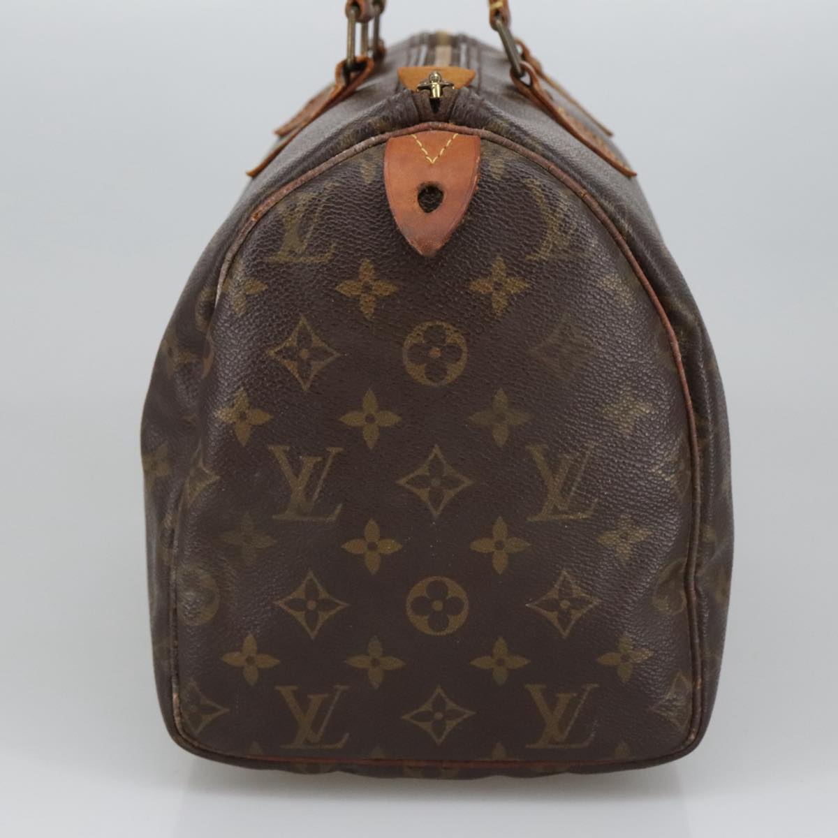 LOUIS VUITTON Monogram Speedy 30 Hand Bag M41526 LV Auth 100527