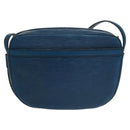 LOUIS VUITTON Epi June Feuille Shoulder Bag Blue M52155 LV Auth 100529-3