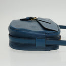 LOUIS VUITTON Epi June Feuille Shoulder Bag Blue M52155 LV Auth 100529-4