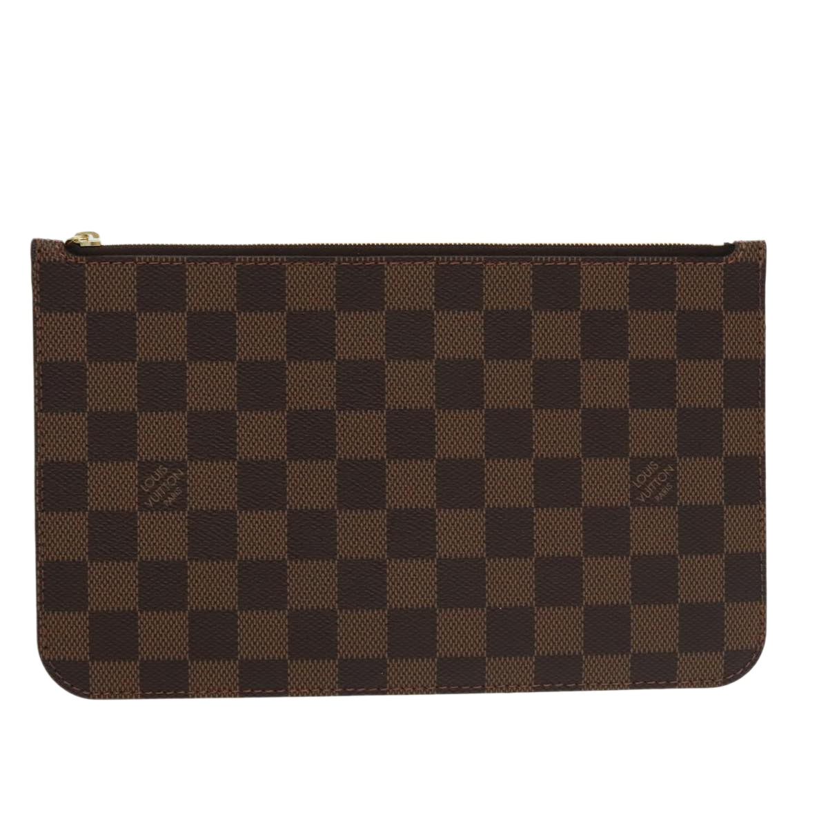 LOUIS VUITTON Damier Ebene Neverfull MM Pouch Accessory Pouch LV Auth 100531 - 0