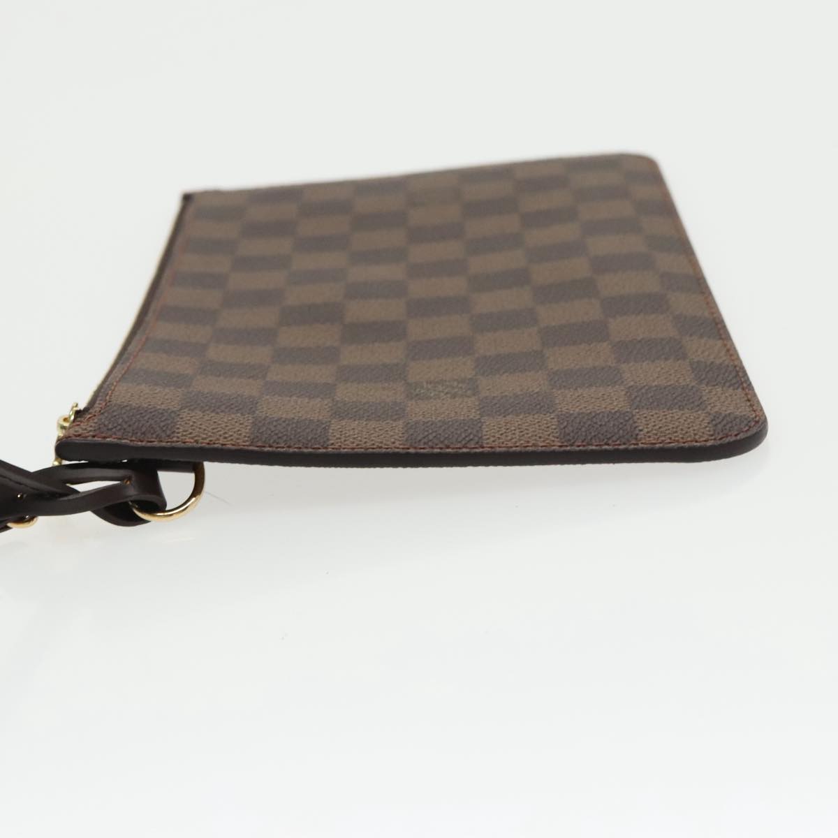 LOUIS VUITTON Damier Ebene Neverfull MM Pouch Accessory Pouch LV Auth 100531