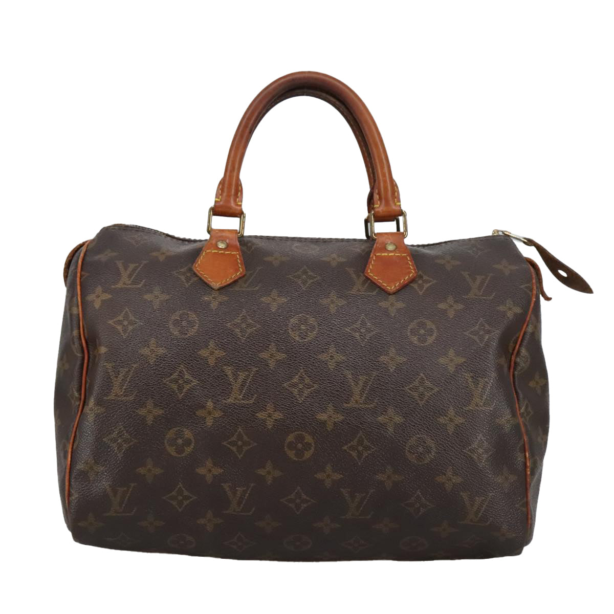 LOUIS VUITTON Monogram Speedy 30 Hand Bag M41526 LV Auth 100532