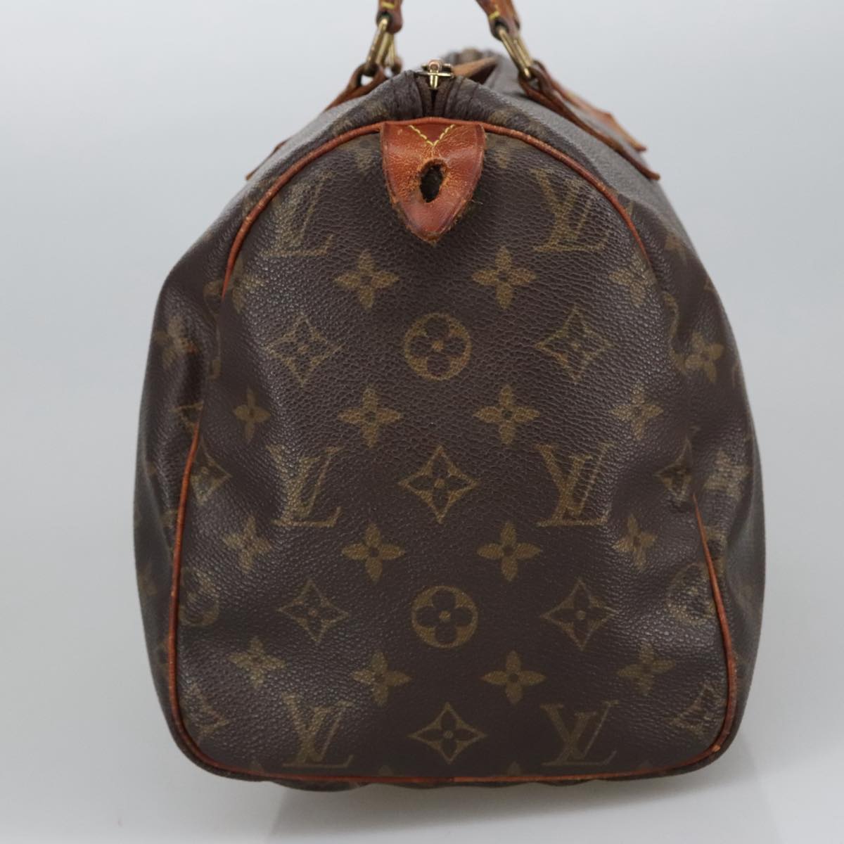 LOUIS VUITTON Monogram Speedy 30 Hand Bag M41526 LV Auth 100532