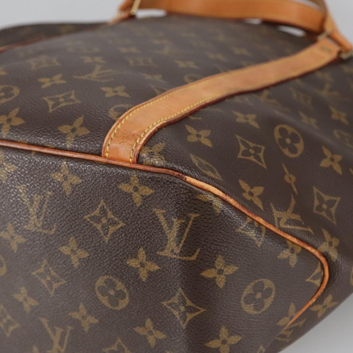 LOUIS VUITTON Monogram Sac Shopping Tote Bag M51108 LV Auth 100533