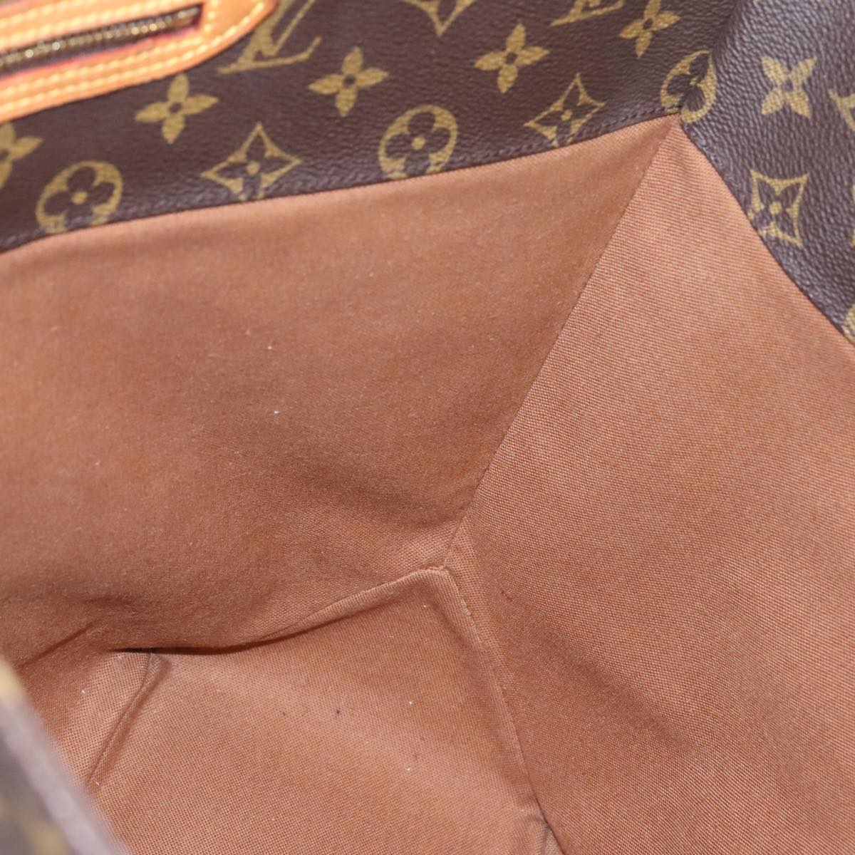 LOUIS VUITTON Monogram Sac Shopping Tote Bag M51108 LV Auth 100533