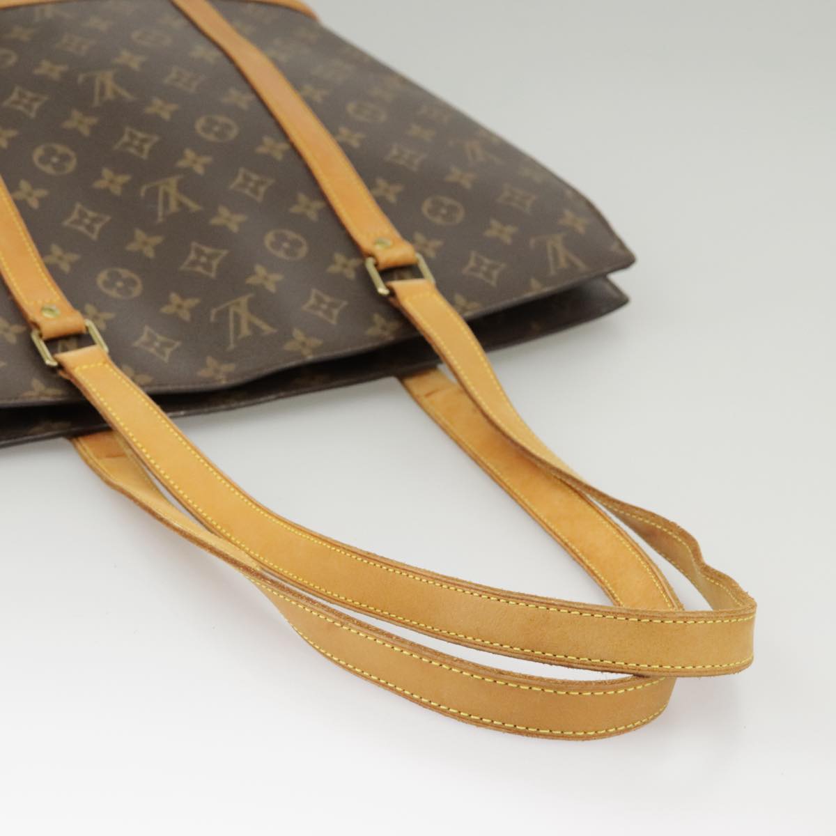 LOUIS VUITTON Monogram Babylone Tote Bag M51102 LV Auth 100534