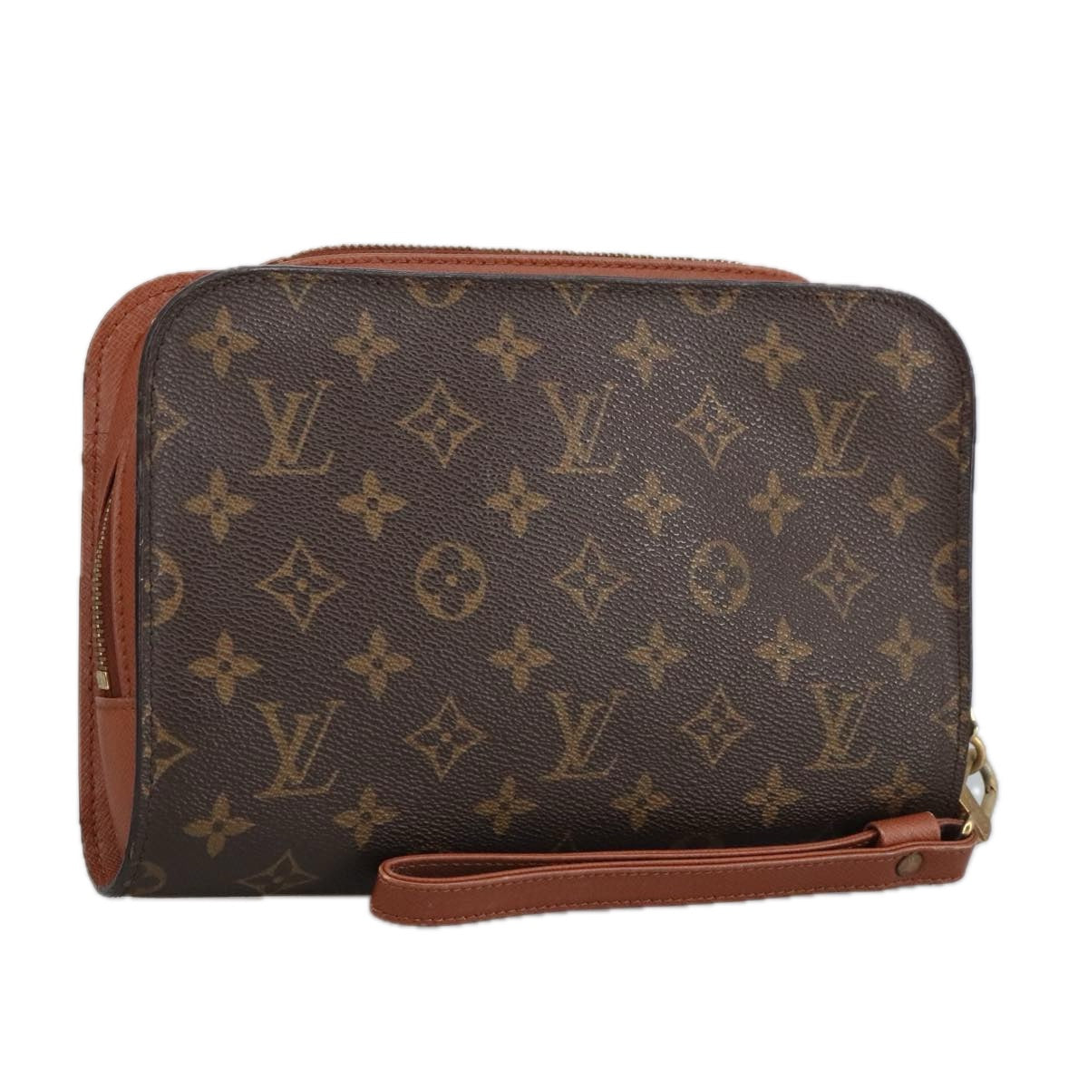 LOUIS VUITTON Monogram Orsay Clutch Bag M51790 LV Auth 100542