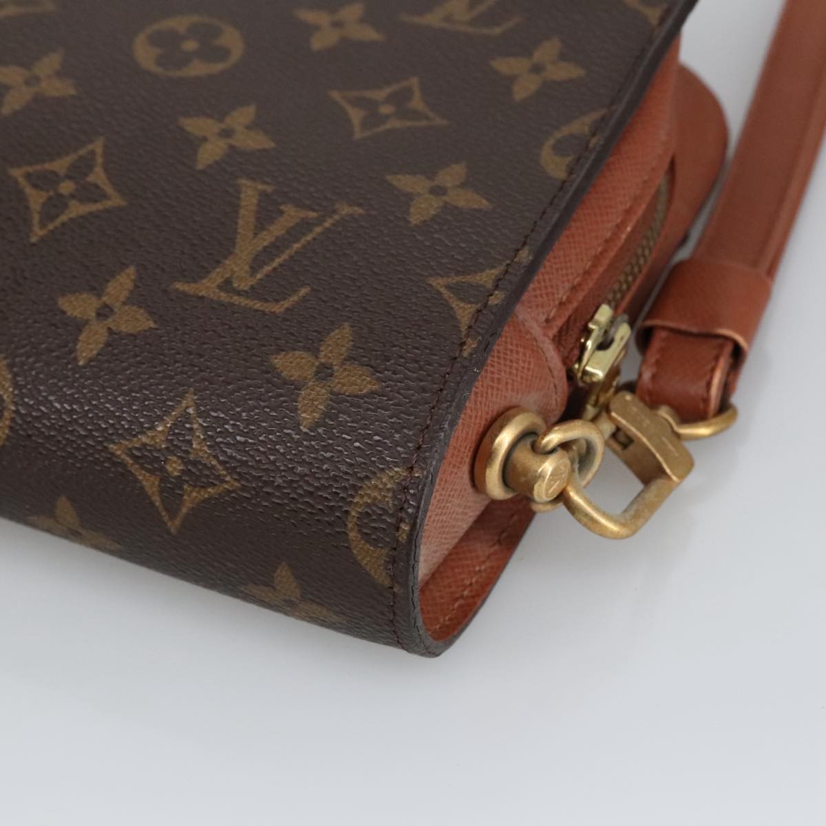 LOUIS VUITTON Monogram Orsay Clutch Bag M51790 LV Auth 100542