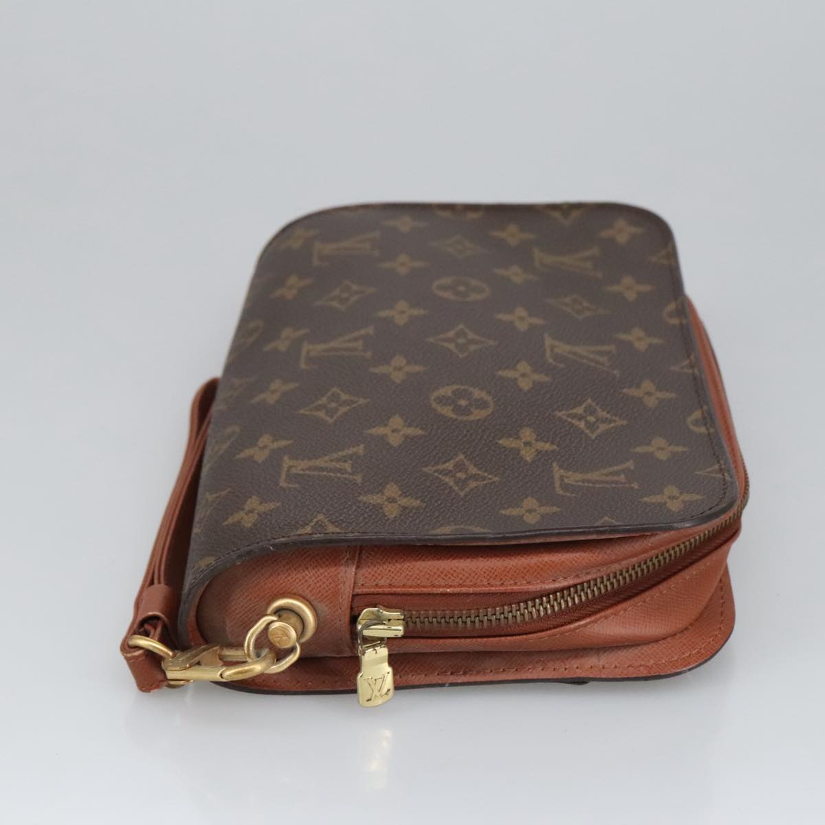 LOUIS VUITTON Monogram Orsay Clutch Bag M51790 LV Auth 100542