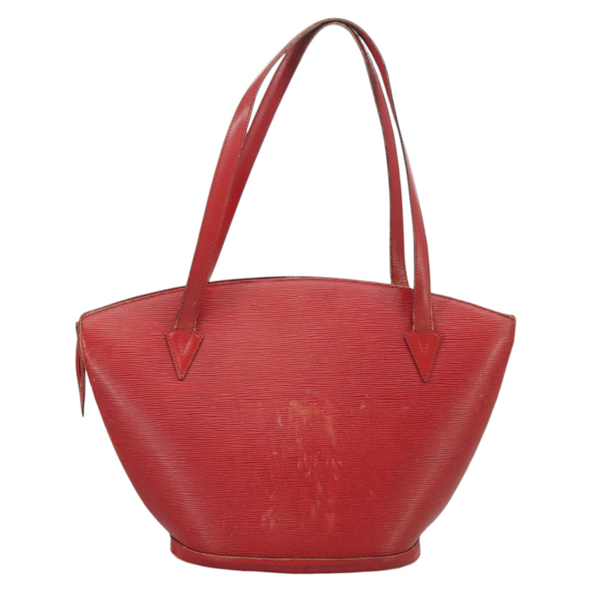 LOUIS VUITTON Epi Saint Jacques Shopping Shoulder Bag Red M52277 LV Auth 100543