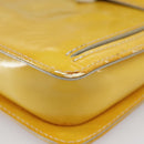 LOUIS VUITTON Monogram Vernis Motto Accessory Pouch Gris M91030 LV Auth 100544-14