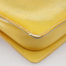 LOUIS VUITTON Monogram Vernis Motto Accessory Pouch Gris M91030 LV Auth 100544-15