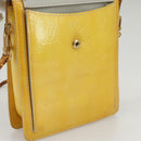 LOUIS VUITTON Monogram Vernis Motto Accessory Pouch Gris M91030 LV Auth 100544-19