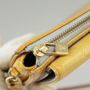 LOUIS VUITTON Monogram Vernis Motto Accessory Pouch Gris M91030 LV Auth 100544-24