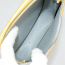 LOUIS VUITTON Monogram Vernis Motto Accessory Pouch Gris M91030 LV Auth 100544-26