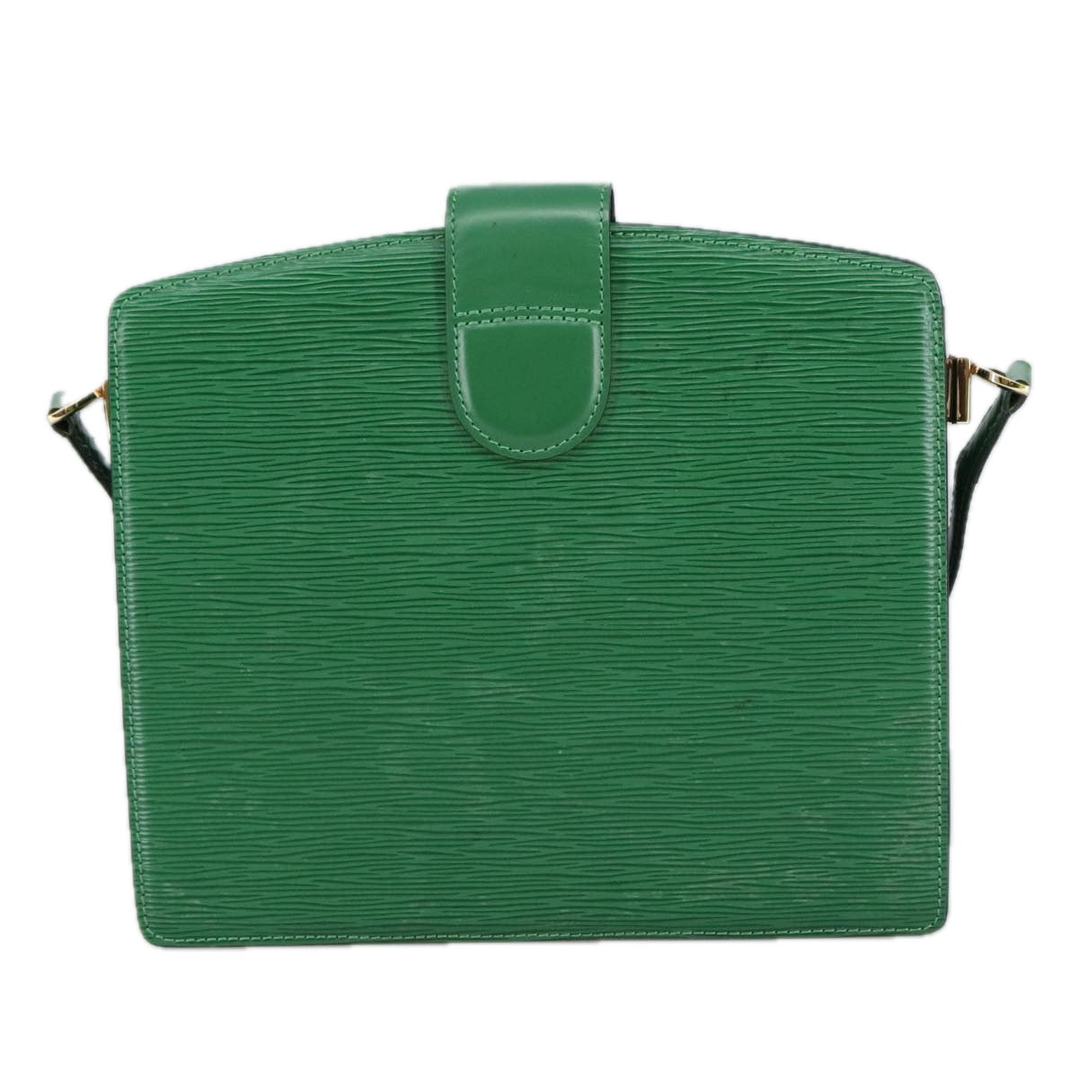 LOUIS VUITTON Epi Capuchin Shoulder Bag Green M52344 LV Auth 100550