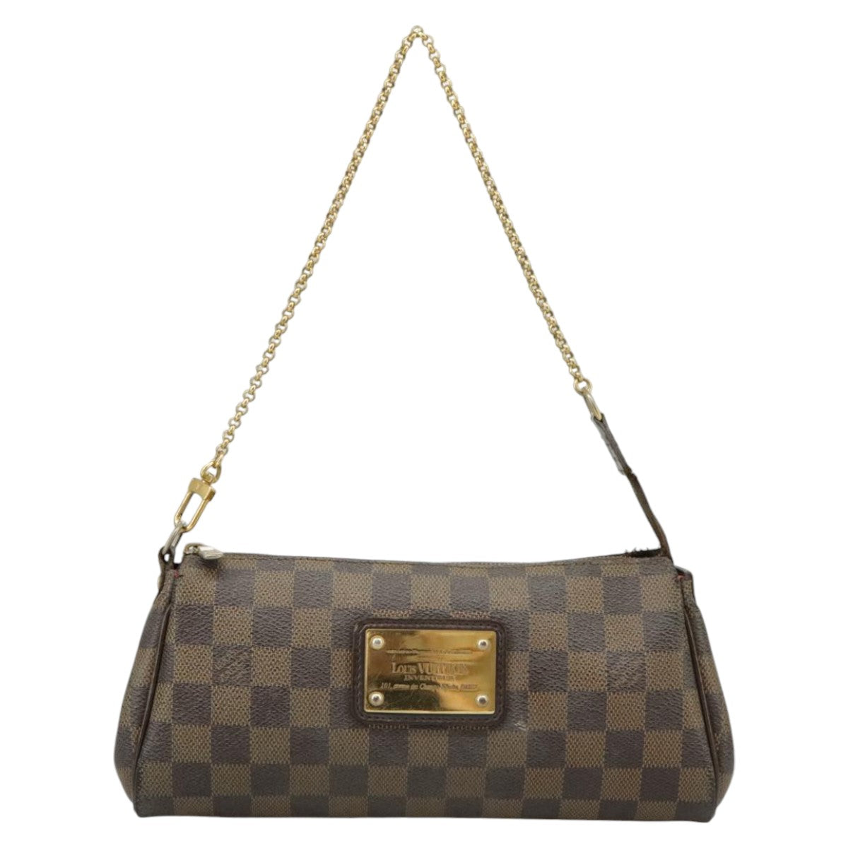 LOUIS VUITTON Damier Ebene Eva Shoulder Bag 2way N55213 LV Auth 100556 - 0