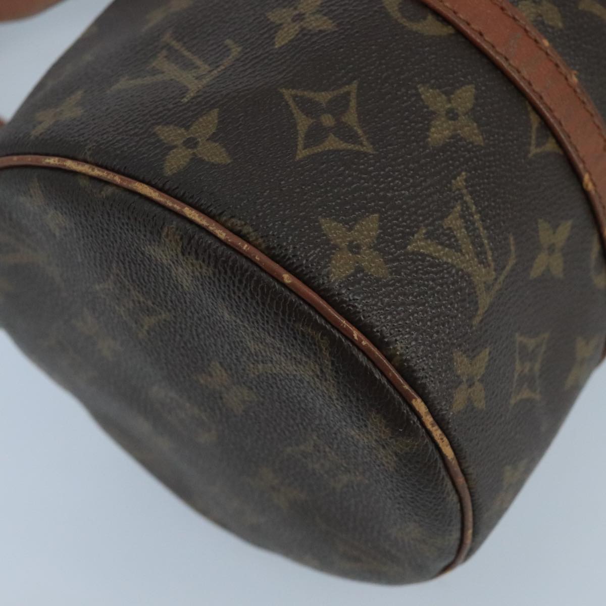 LOUIS VUITTON Monogram Papillon 30 Hand Bag M51385 LV Auth 100562