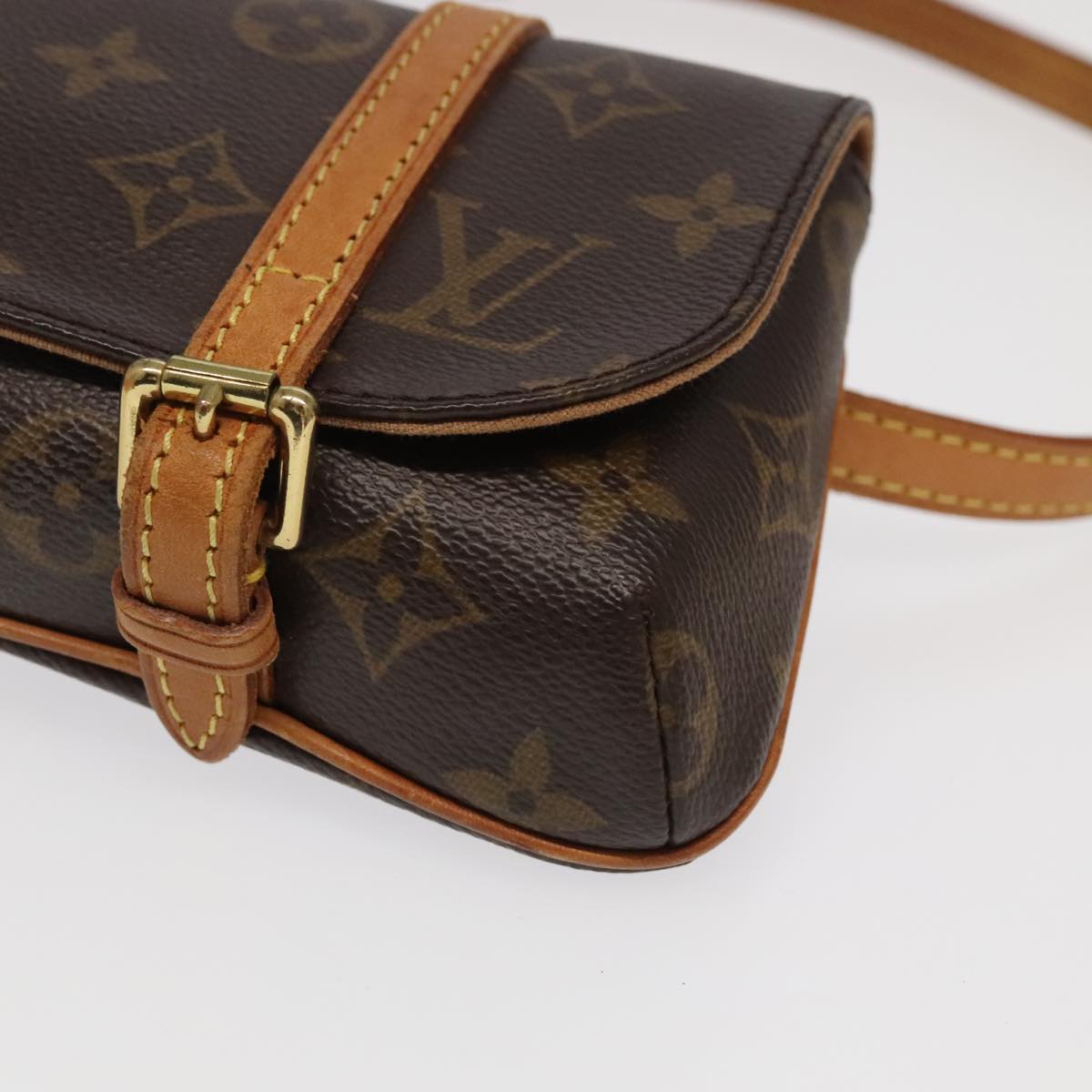 LOUIS VUITTON Monogram Pochette Marrell Waist bag M51159 LV Auth 100563