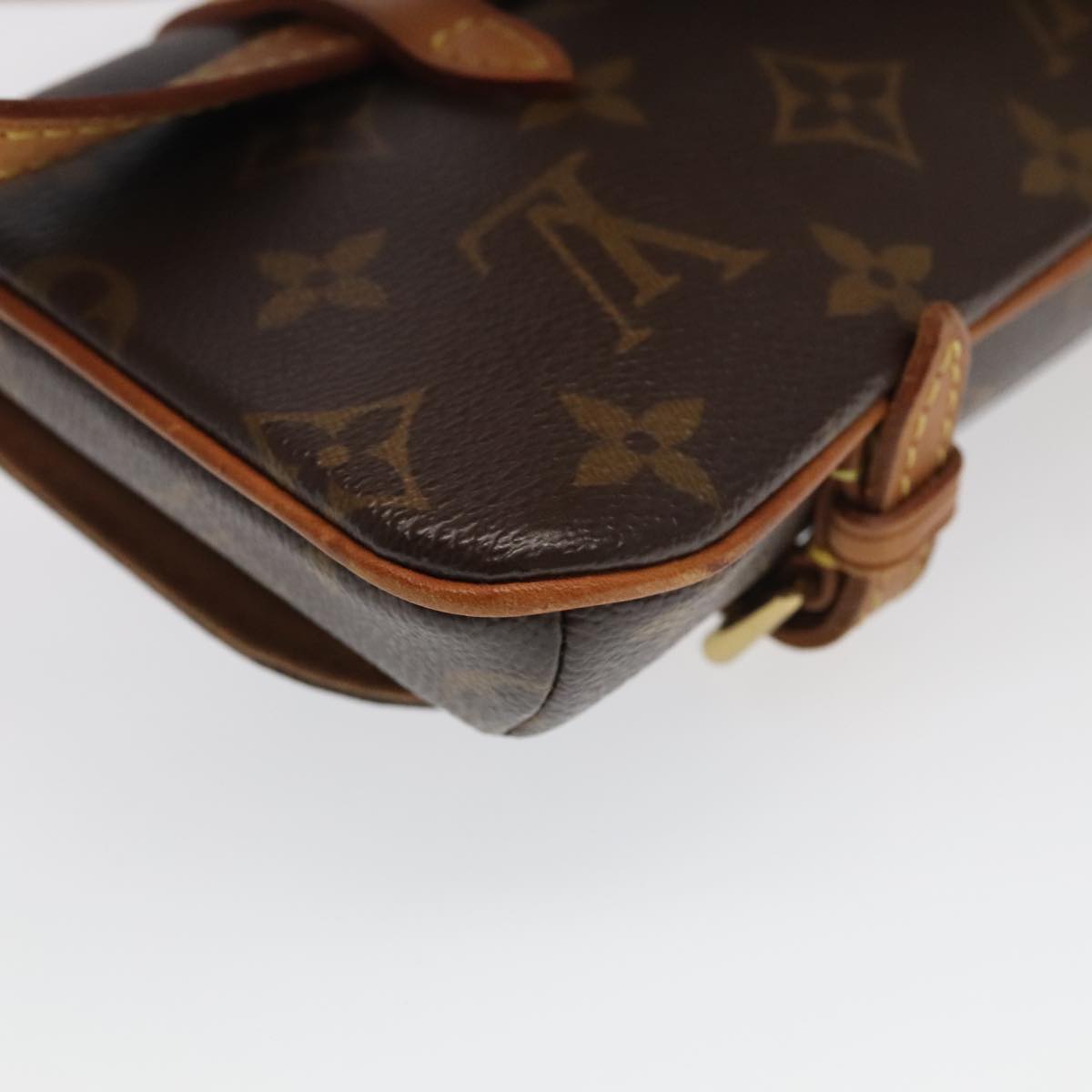 LOUIS VUITTON Monogram Pochette Marrell Waist bag M51159 LV Auth 100563