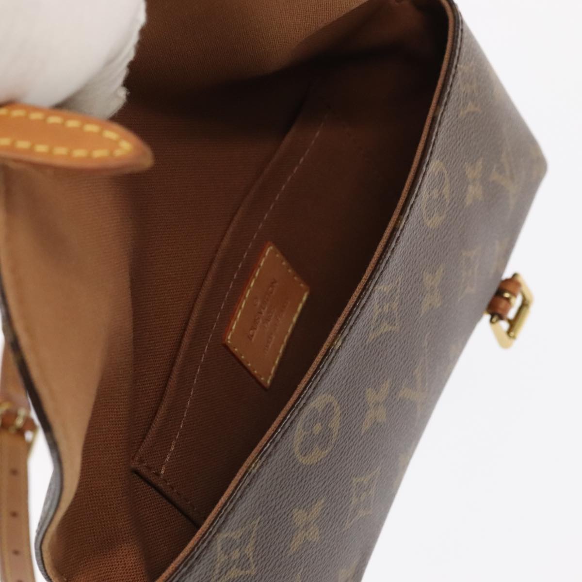 LOUIS VUITTON Monogram Pochette Marrell Waist bag M51159 LV Auth 100563