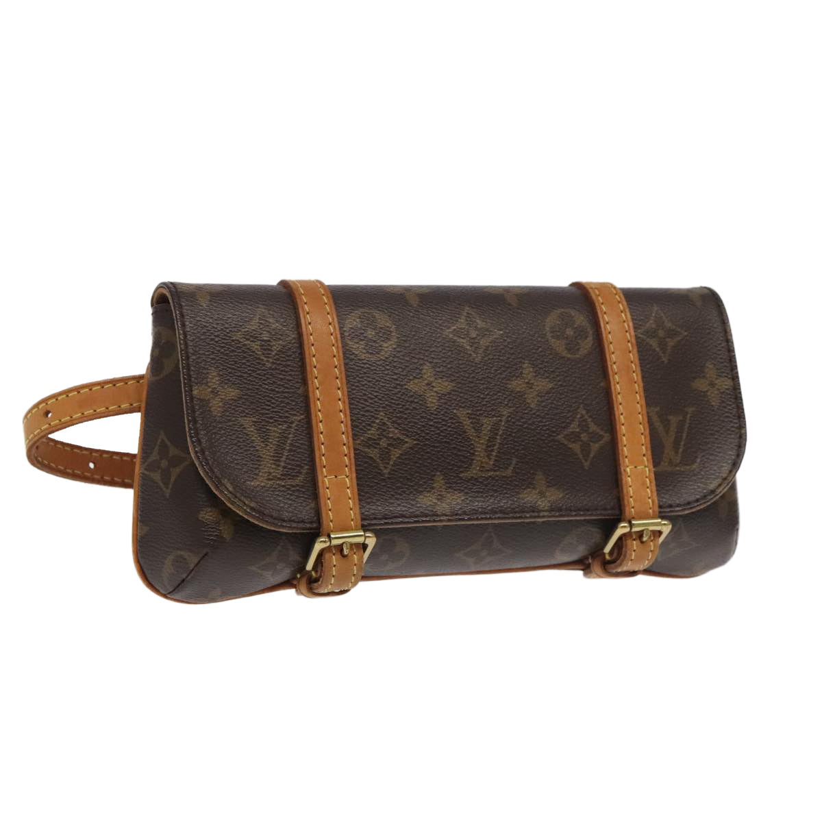 LOUIS VUITTON Monogram Pochette Marrell Waist bag M51159 LV Auth 100563