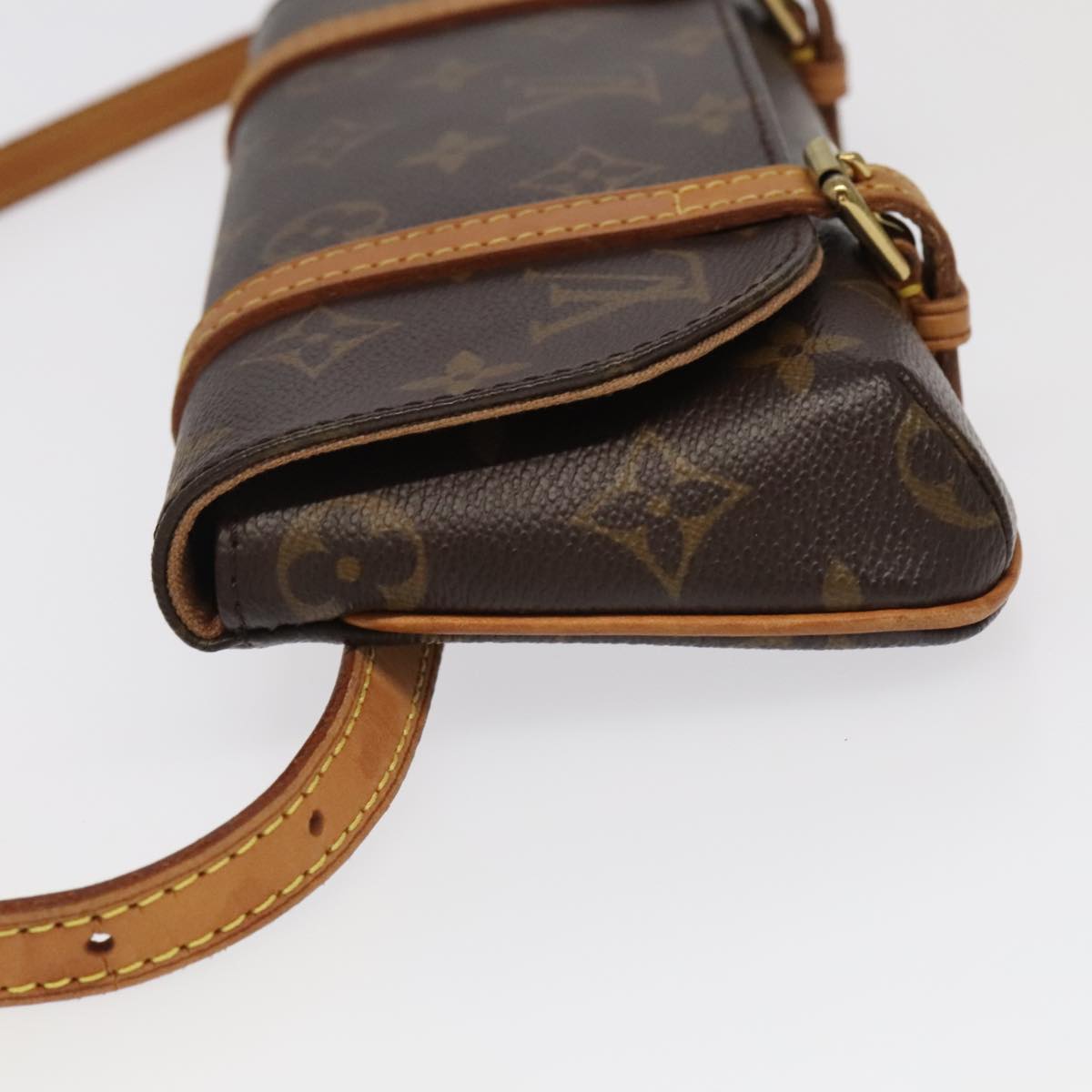 LOUIS VUITTON Monogram Pochette Marrell Waist bag M51159 LV Auth 100563