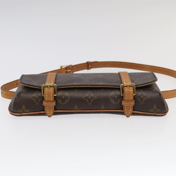 LOUIS VUITTON Monogram Pochette Marrell Waist bag M51159 LV Auth 100563