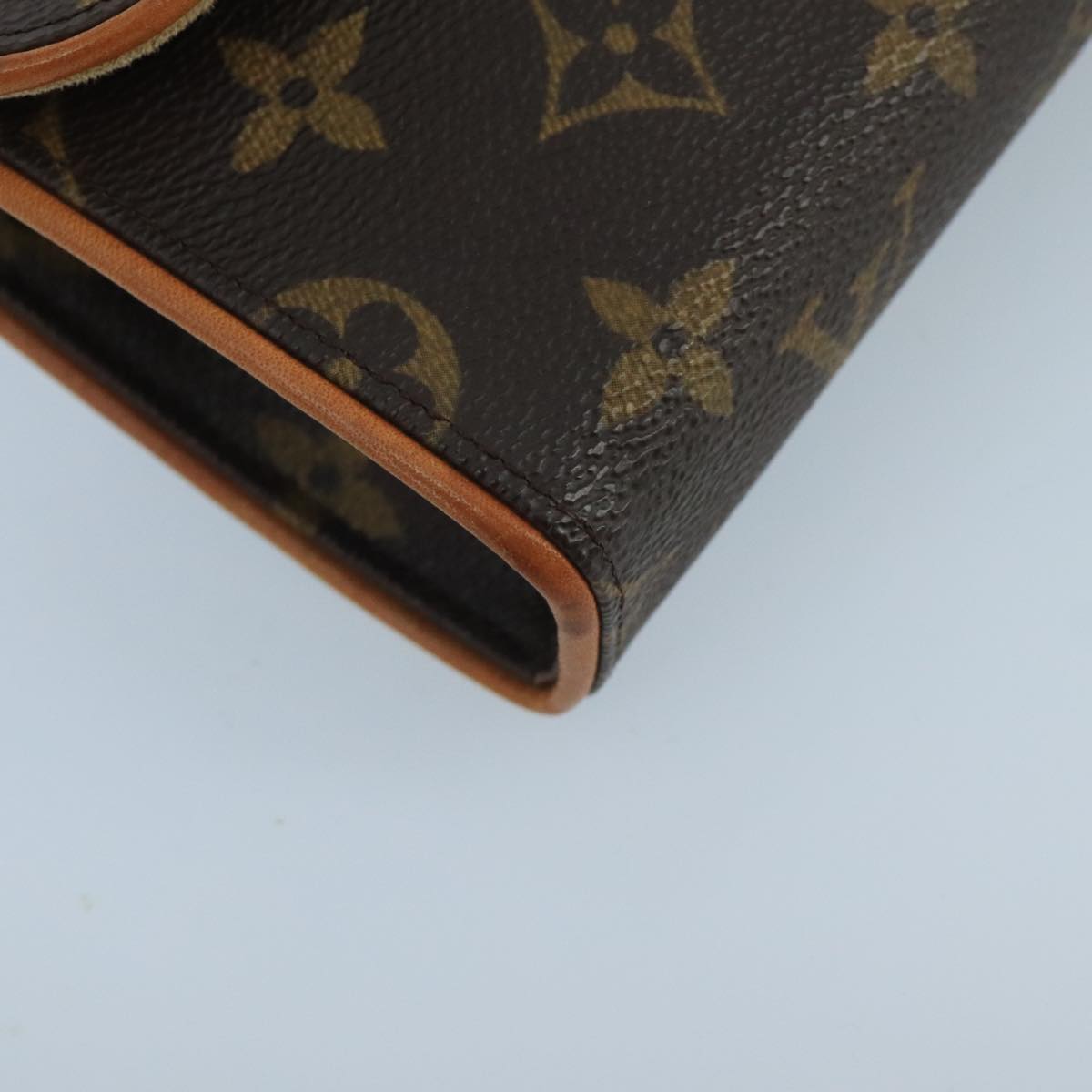 LOUIS VUITTON Monogram Pochette Florentine Waist bag M51855 LV Auth 100564