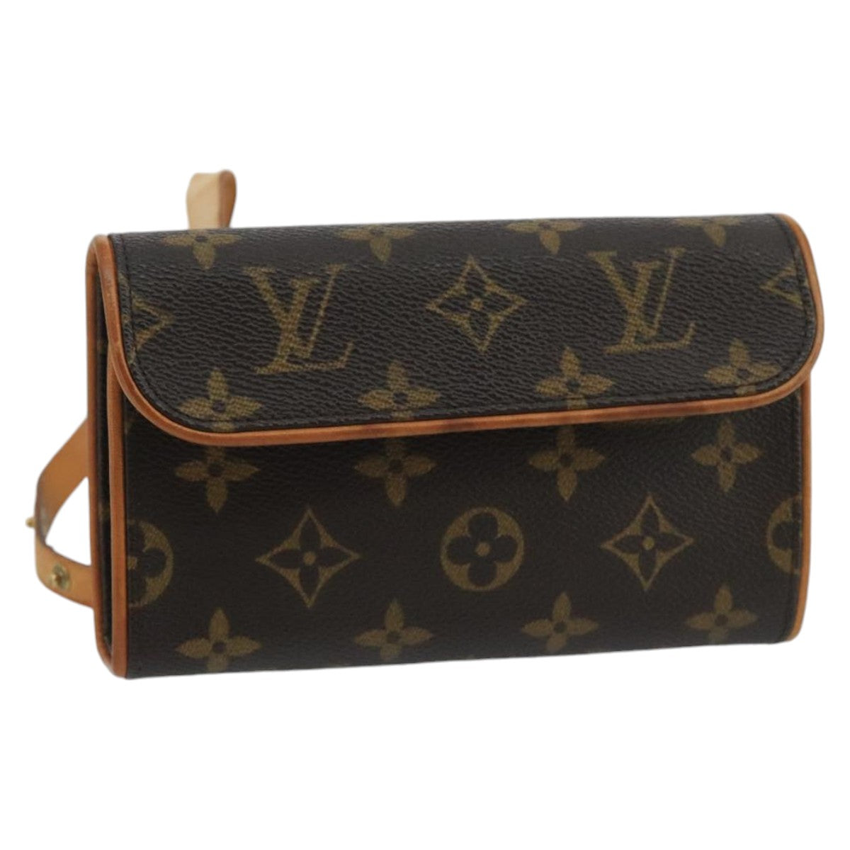 LOUIS VUITTON Monogram Pochette Florentine Waist bag M51855 LV Auth 100564