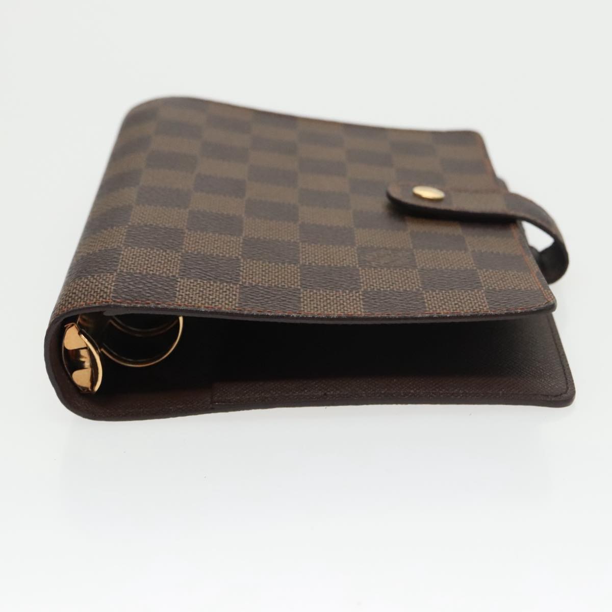 LOUIS VUITTON Damier Ebene Agenda MM Day Planner Cover R20240 LV Auth 100569