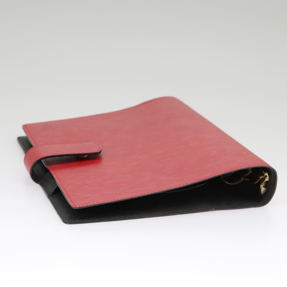 LOUIS VUITTON Epi Agenda GM Day Planner Cover Red R20217 LV Auth 100571