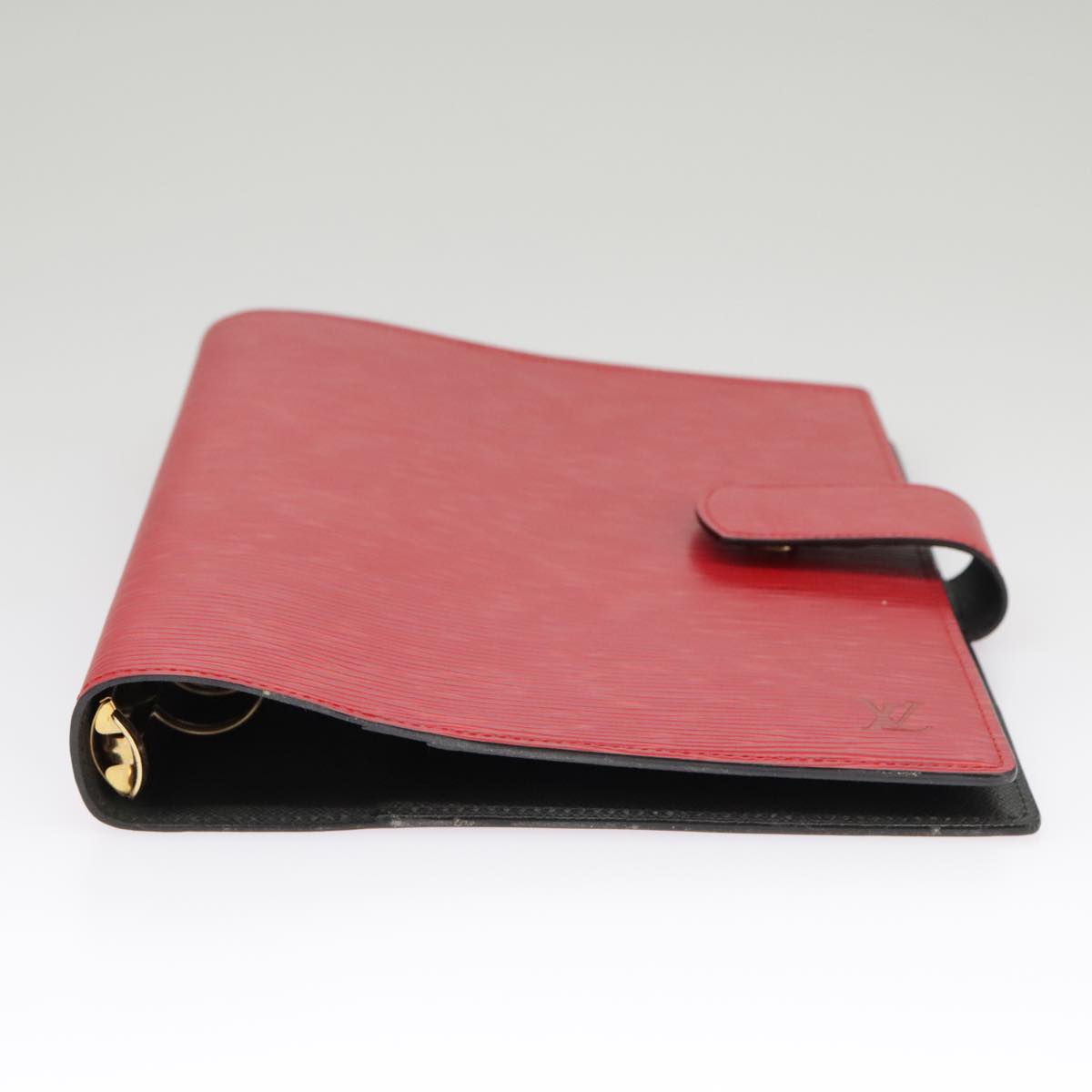 LOUIS VUITTON Epi Agenda GM Day Planner Cover Red R20217 LV Auth 100571