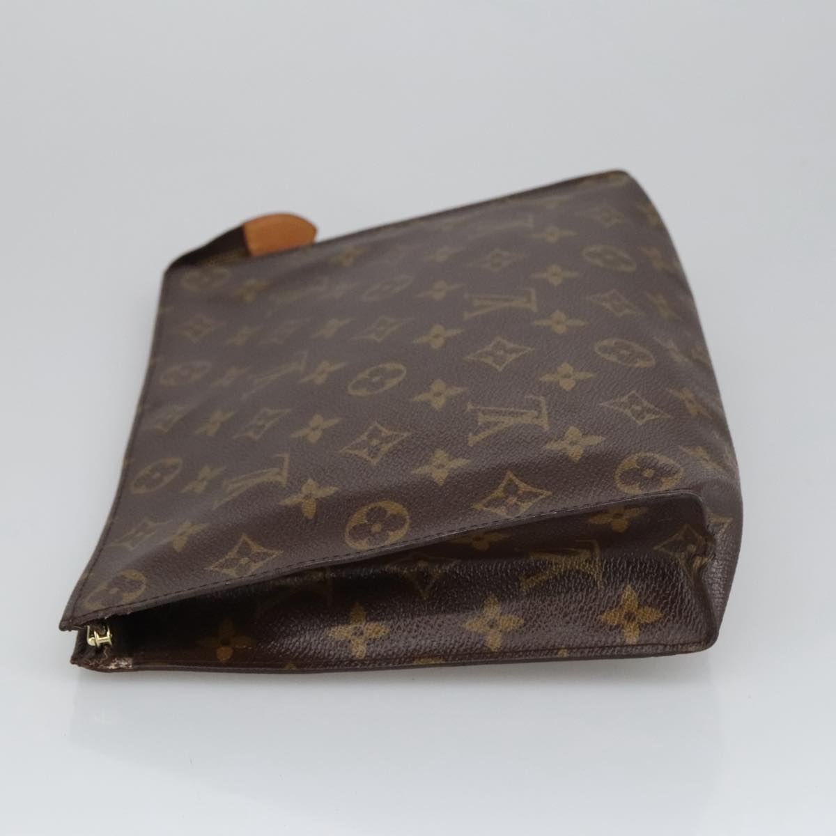 LOUIS VUITTON Monogram Poche Toilette 26 Pouch M47542 LV Auth 100572