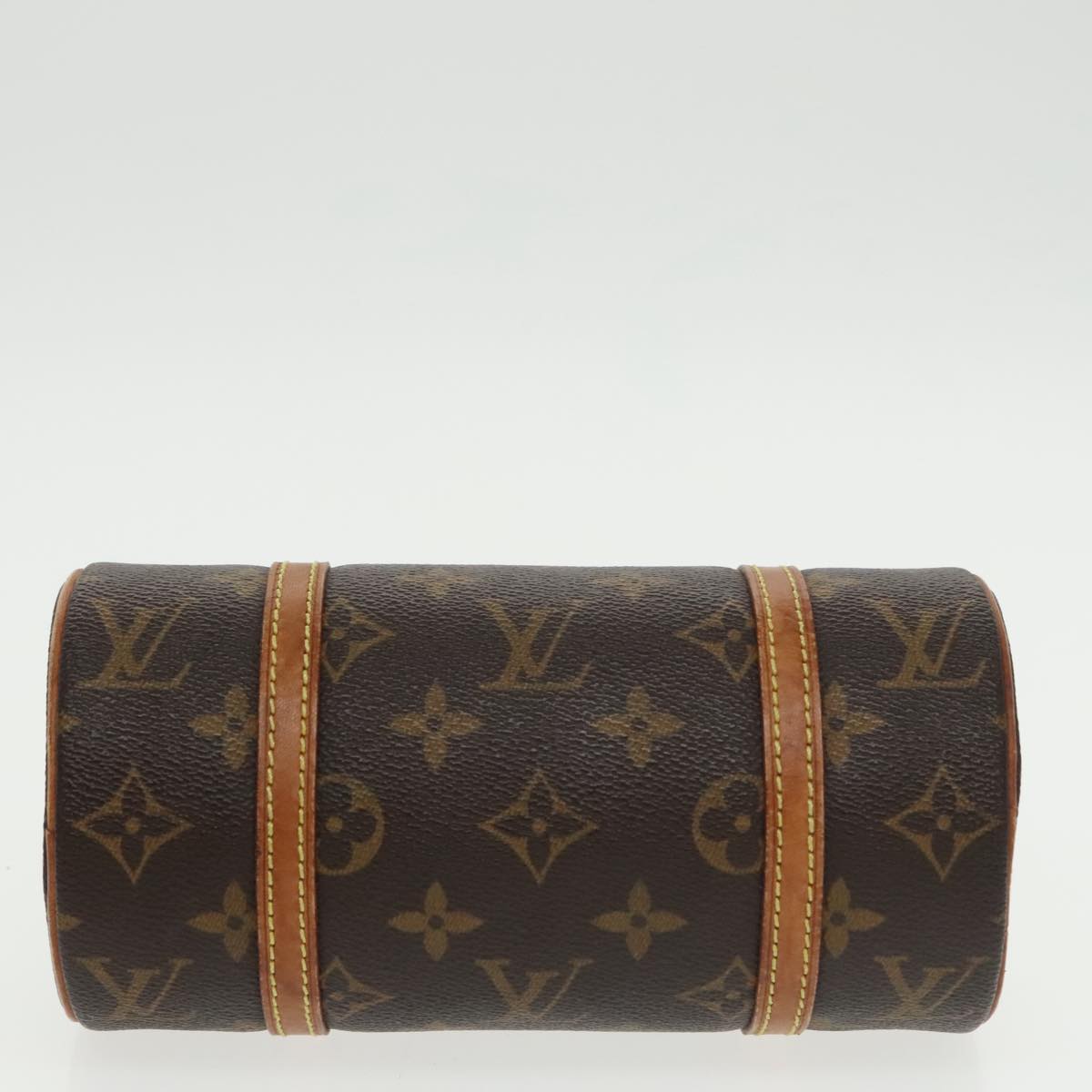 LOUIS VUITTON Monogram Papillon 19 Hand Bag M51389 LV Auth 100580