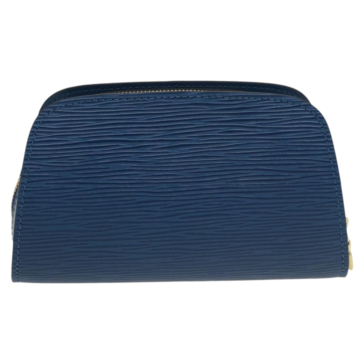 LOUIS VUITTON Epi Dauphine PM Pouch Blue M48445 LV Auth 100583 - 0