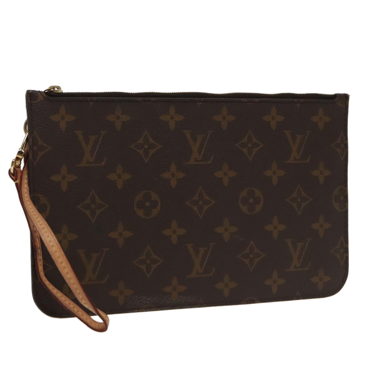 LOUIS VUITTON Monogram Neverfull MM Pouch Accessory Pouch LV Auth 100584