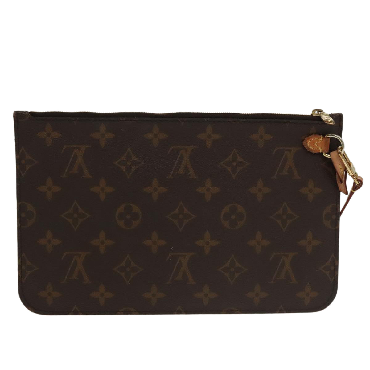 LOUIS VUITTON Monogram Neverfull MM Pouch Accessory Pouch LV Auth 100584