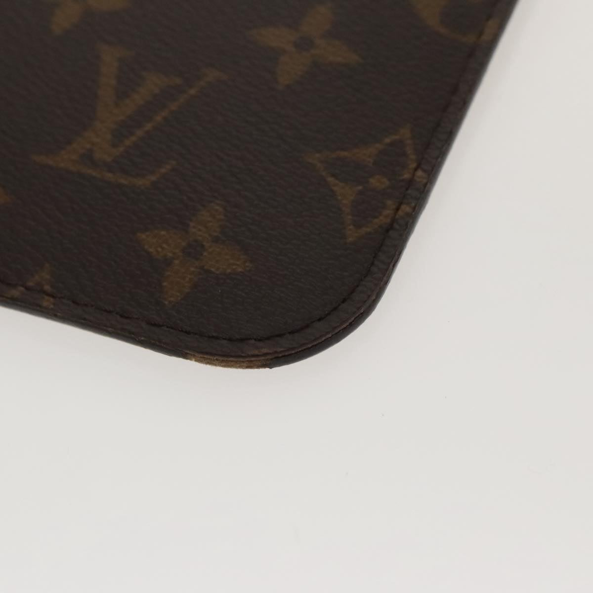 LOUIS VUITTON Monogram Neverfull MM Pouch Accessory Pouch LV Auth 100584