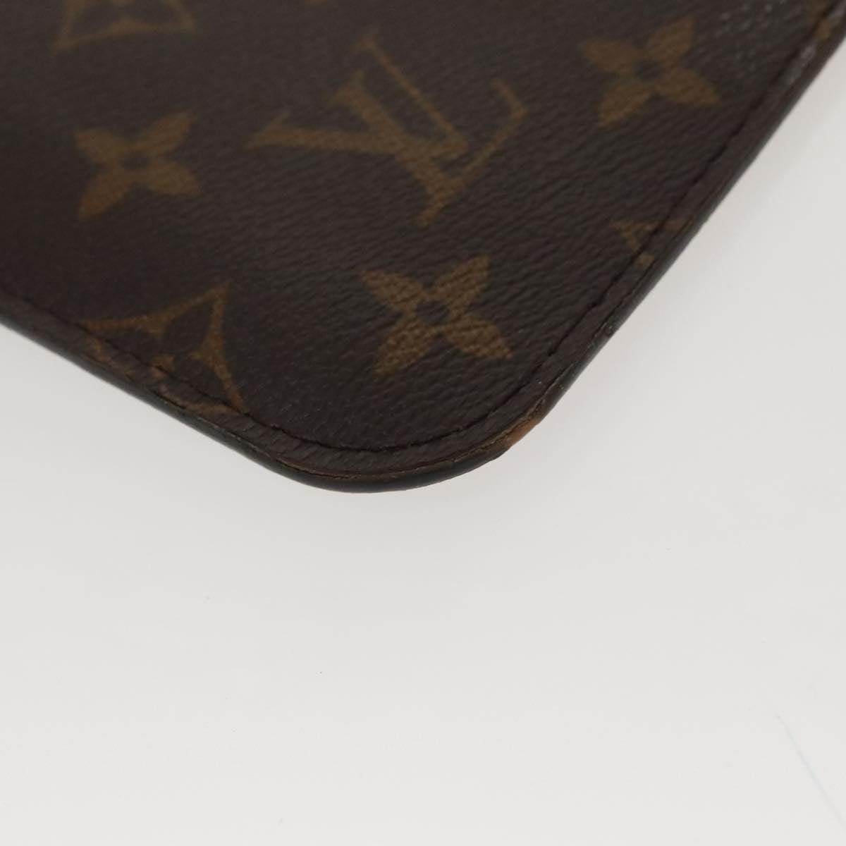 LOUIS VUITTON Monogram Neverfull MM Pouch Accessory Pouch LV Auth 100584